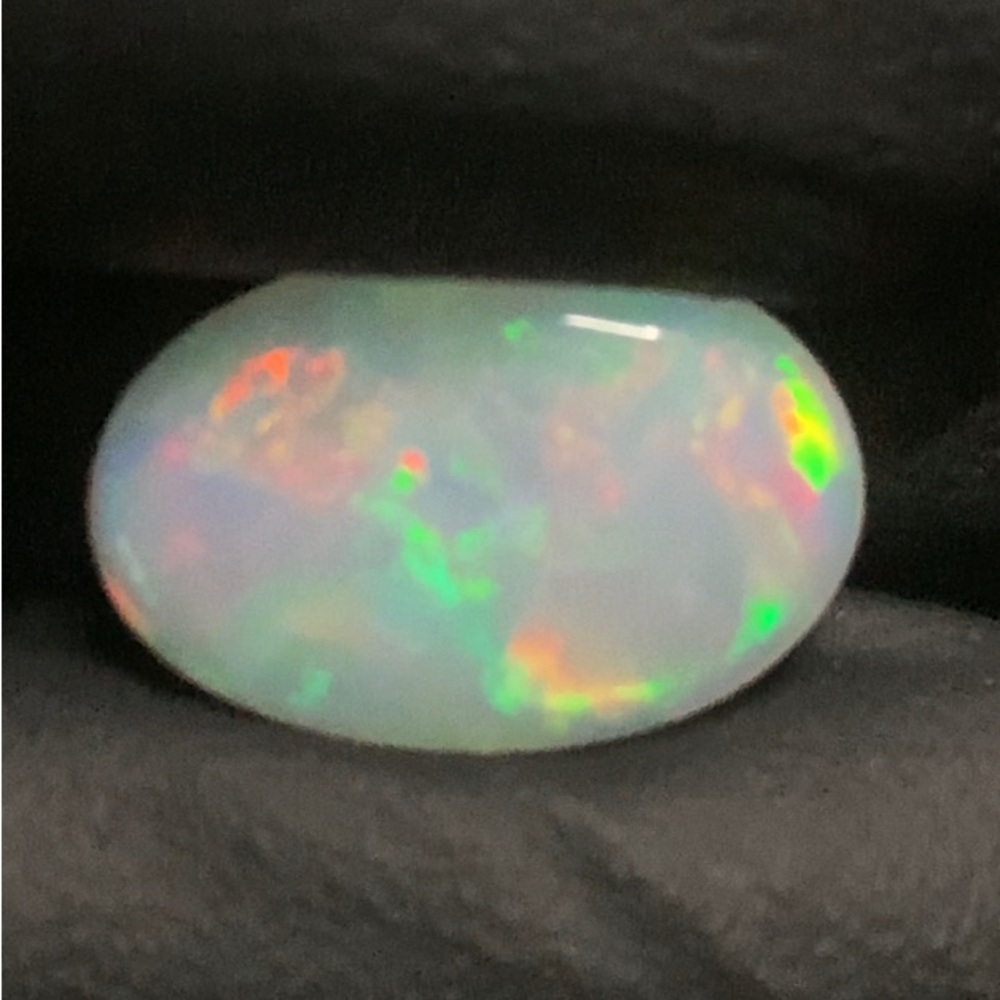 4.33 CT BROADFLASH FIRE!! RARE TOP QUALITY NATURAL ETHIOPIAN WELO OPAL - Picture 3 of 3